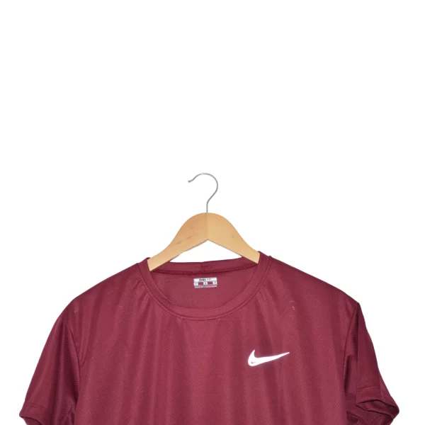 Camiseta Dry-Fit Nike Vinho - Image 4