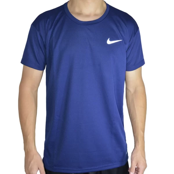 Camiseta Dry-Fit Nike Azul Marinho