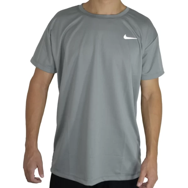 Camiseta Dry-Fit Nike Cinza