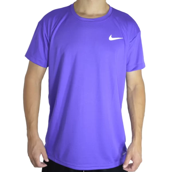 Camiseta Dry-Fit Nike Roxo