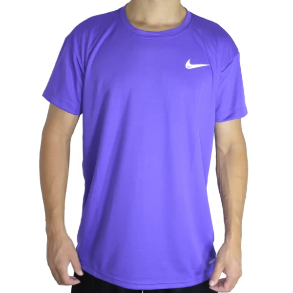 Camiseta Dry-Fit Nike Roxo - Image 2