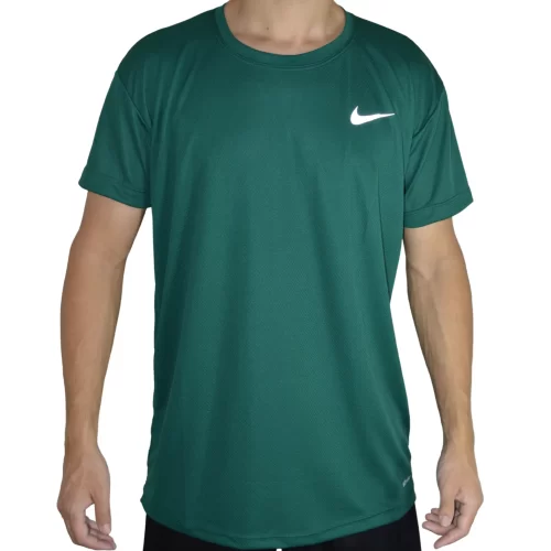 Camiseta Dry-Fit Nike Verde Floresta - Estampa 01